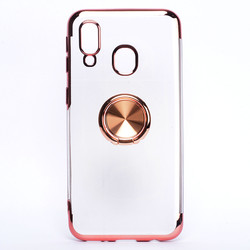 Galaxy A40 Case Zore Gess Silicon Rose Gold