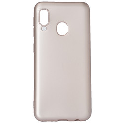 Galaxy A40 Case Zore Premier Silicon Cover Rose Gold