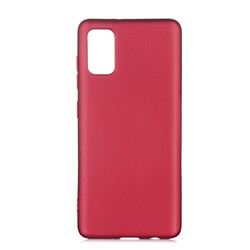 Galaxy A41 Case Zore Premier Silicon Cover Plum