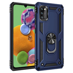 Galaxy A41 Case Zore Vega Cover Blue