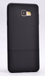 Galaxy A5 2016 Kılıf Zore Matrix Silikon Siyah