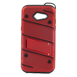 Galaxy A5 2017 Case Zore Iron Cover Red