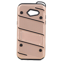 Galaxy A5 2017 Case Zore Iron Cover Rose Gold