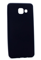 Galaxy A5 2016 Kılıf Zore Premier Silikon Kapak Siyah