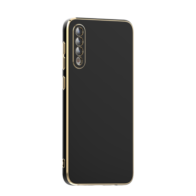 Galaxy A50 Case Zore Bark Cover Black