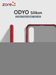 Galaxy A50 Case Zore Odyo Silicon Red