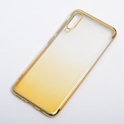 Galaxy A50 Kılıf Zore Moss Silikon Gold