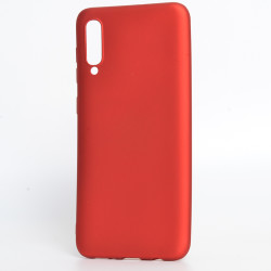 Galaxy A50 Kılıf Zore Premier Silikon Kapak Kırmızı
