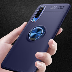Galaxy A50 Kılıf Zore Ravel Silikon Kapak Mavi