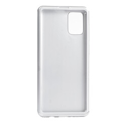 Galaxy A51 Case Zore 360 3 Parçalı Rubber Cover Grey