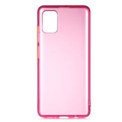Galaxy A51 Case Zore Bistro Cover Pink