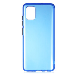 Galaxy A51 Case Zore Bistro Cover Blue