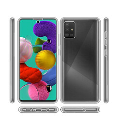 Galaxy A51 Case Zore Enjoy Cover Colorless