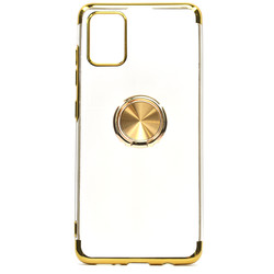 Galaxy A51 Case Zore Gess Silicon Gold