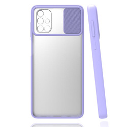 Galaxy A51 Case Zore Lensi Cover Lila