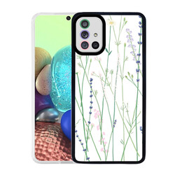 Galaxy A51 Case Zore M-Fit Patterned Cover Flower No4