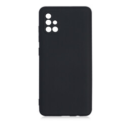 Galaxy A51 Case Zore Mara Lansman Cover Black