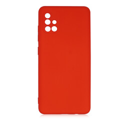 Galaxy A51 Case Zore Mara Lansman Cover Red