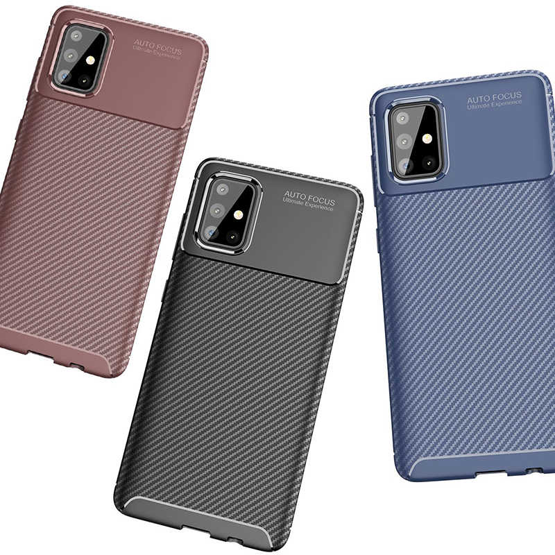 Galaxy A51 Case Zore Negro Silicon Cover - 10