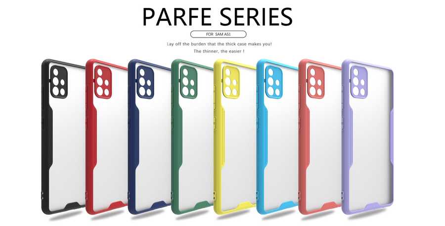 Galaxy A51 Case Zore Parfe Cover - 2