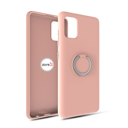 Galaxy A51 Case Zore Plex Cover Light Pink