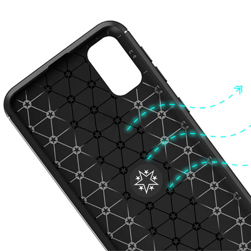 Galaxy A51 Case Zore Ravel Silicon Cover - 8