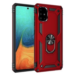 Galaxy A51 Case Zore Vega Cover Red