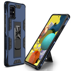 Galaxy A51 Case Zore Volve Cover Navy blue