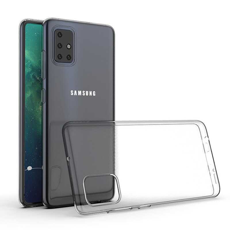 Galaxy A51 Kılıf Zore Süper Silikon Kapak - 1