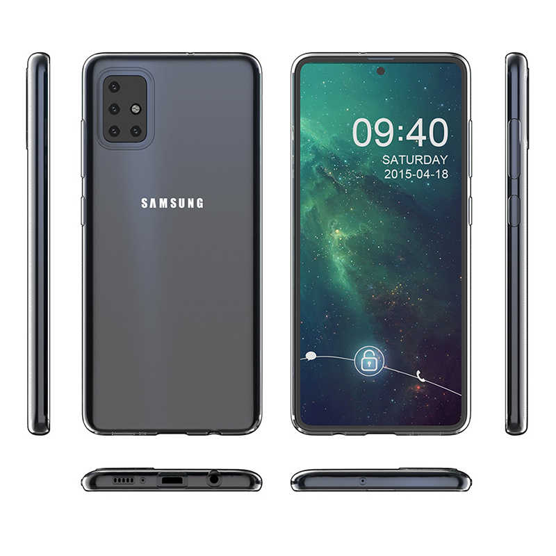 Galaxy A51 Kılıf Zore Süper Silikon Kapak - 4