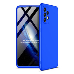Galaxy A52 Case Zore Ays Cover Blue