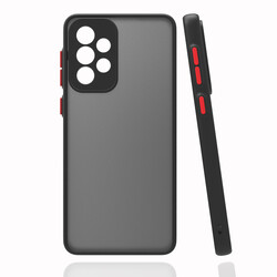 Galaxy A52 Case Zore Hux Cover Black