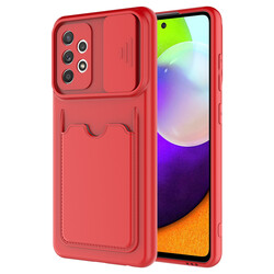 Galaxy A52 Case ​Zore Kartix Cover Red
