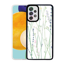 Galaxy A52 Case Zore M-Fit Patterned Cover Flower No4
