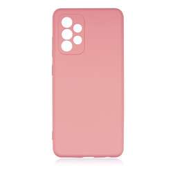 Galaxy A52 Case Zore Mara Lansman Cover Light Pink