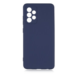 Galaxy A52 Case Zore Mara Lansman Cover Navy blue