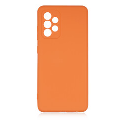Galaxy A52 Case Zore Mara Lansman Cover Orange
