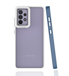 Galaxy A52 Case Zore Mima Cover Navy blue