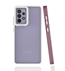 Galaxy A52 Case Zore Mima Cover Plum