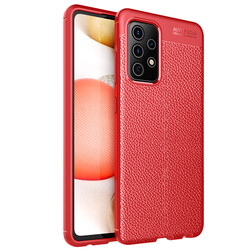 Galaxy A52 Case Zore Niss Silicon Cover Red