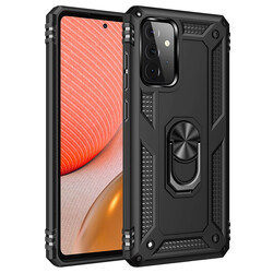 Galaxy A52 Case Zore Vega Cover Black