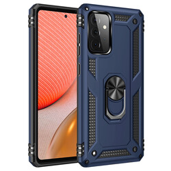 Galaxy A52 Case Zore Vega Cover Blue