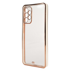 Galaxy A52 Case Zore Voit Clear Cover White