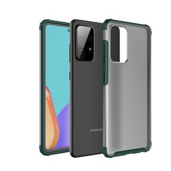 Galaxy A52 Case Zore Volks Cover Dark Green