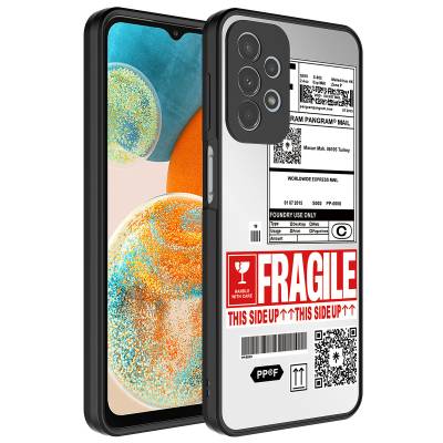 Galaxy A53 5G Case Mirror Patterned Camera Protected Glossy Zore Mirror Cover Fragile