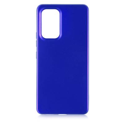 Galaxy A53 5G Case Zore Premier Silicon Cover Saks Blue