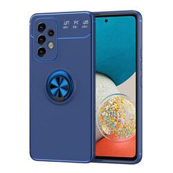 Galaxy A53 5G Case Zore Ravel Silicon Cover Blue