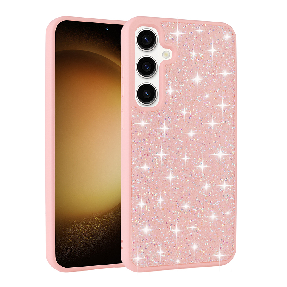 Galaxy A55 Case Shiny Stone Design Zore Pırlanta Cover - 1