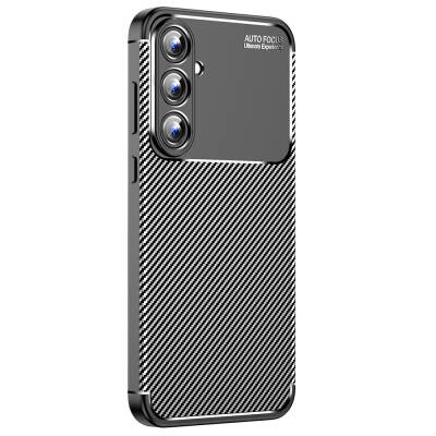 Galaxy A55 Case Zore Negro Silicone Cover Black