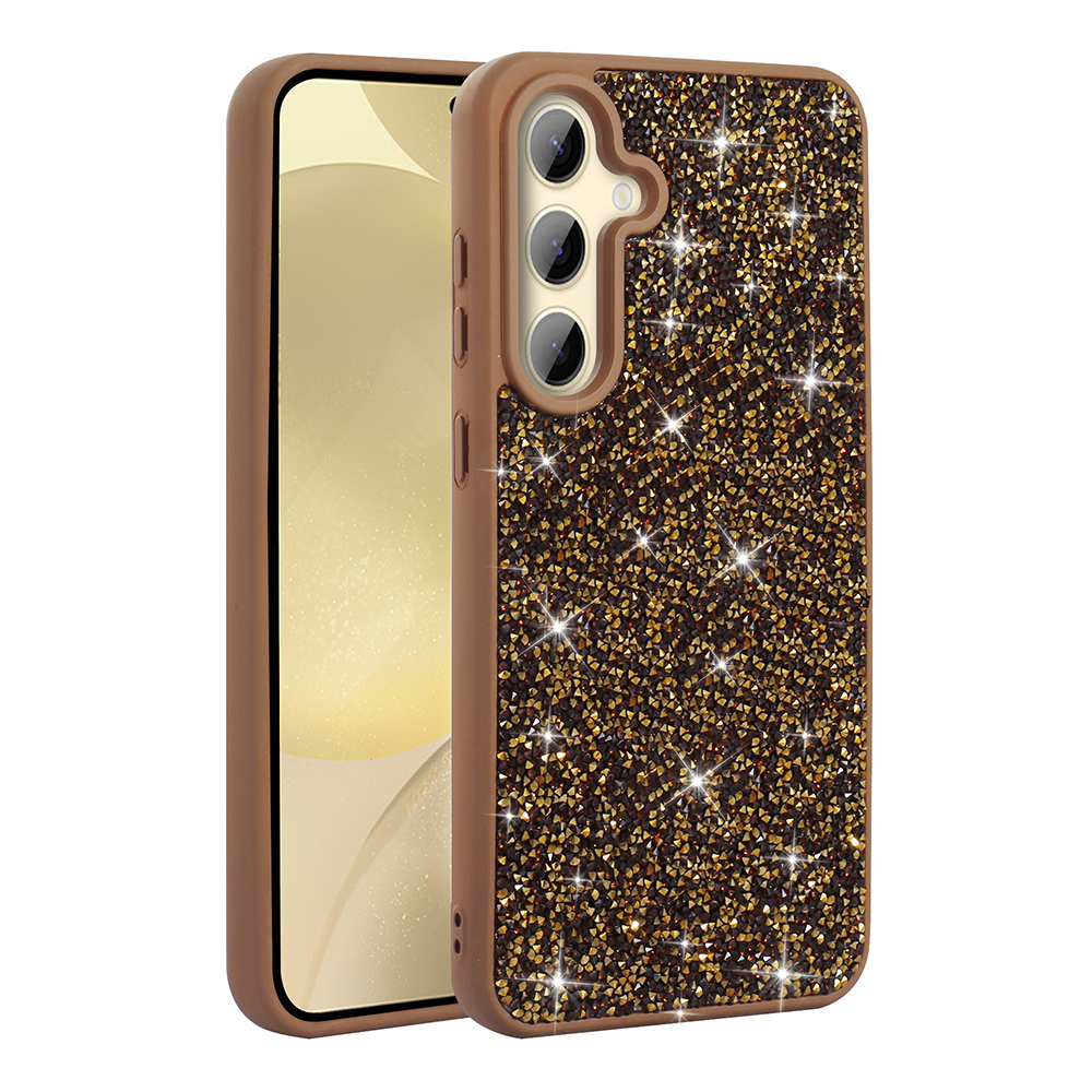 Galaxy A55 Kılıf Parlak Taşlı Tasarım Zore Pırlanta Kapak - 6